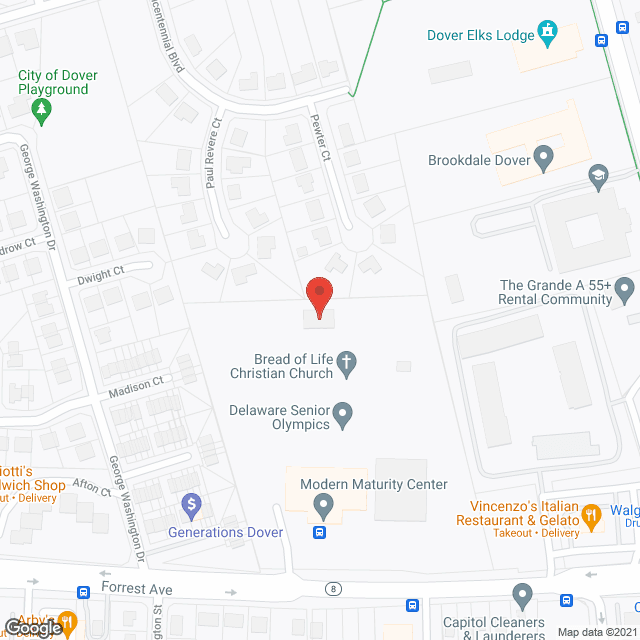 The Grande in google map
