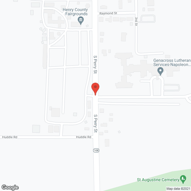 ALPINE VILLAGE ASSISTED LVG-Genacross Lutheran Services Napoleon Campus in google map