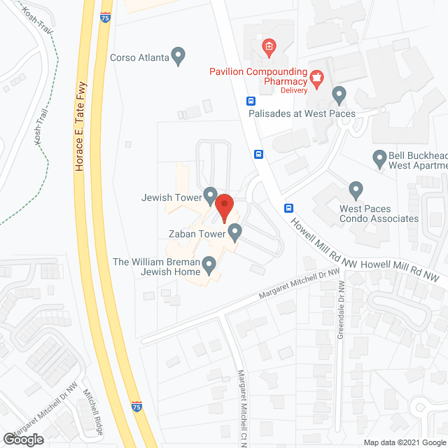 The Jewish Tower in google map