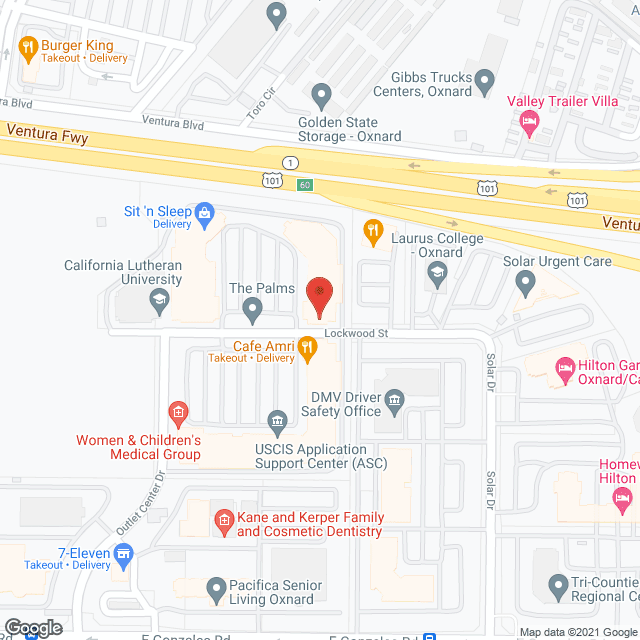 Oxnard Family Circle Adult Day Health Care Ce in google map