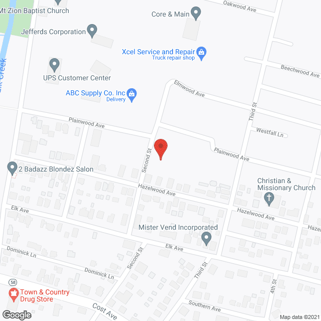 Golden Circle at Droppleman Place in google map