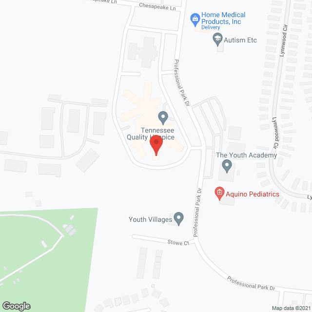 Clarksville Nursing & Rehab Center in google map