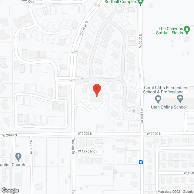 Platinum Care Assisted Living in google map