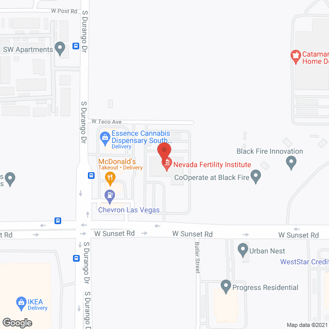 Hope Cancer Care of Nevada in google map