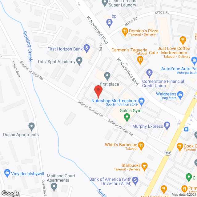 Guardian Home Care in google map