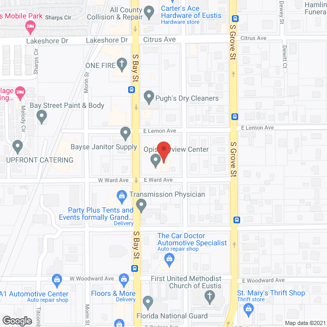 Bayview Center in google map