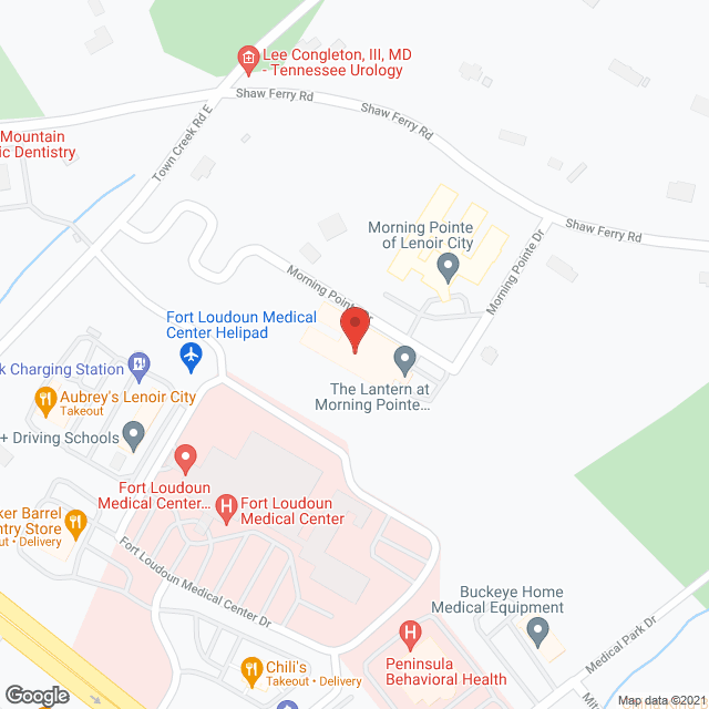 The Lantern of Lenoir City in google map