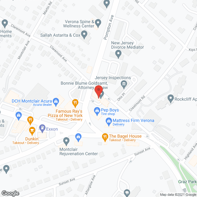 BAYADA Home Health Care - Verona in google map