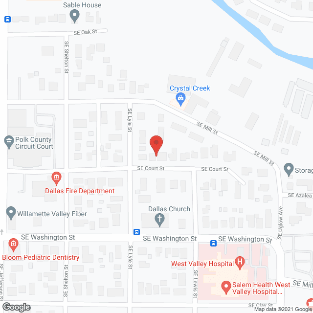 Dallas House in google map