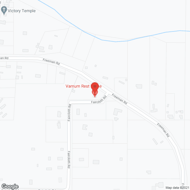 Varnum's Rest Home in google map