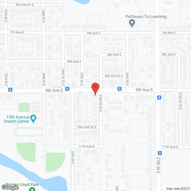 Manatee Assisted Living Facility in google map