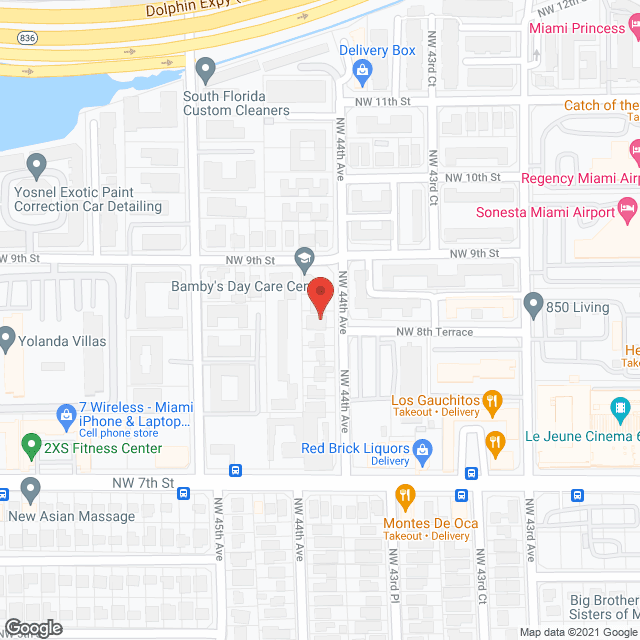 Xandadu Living Facility in google map