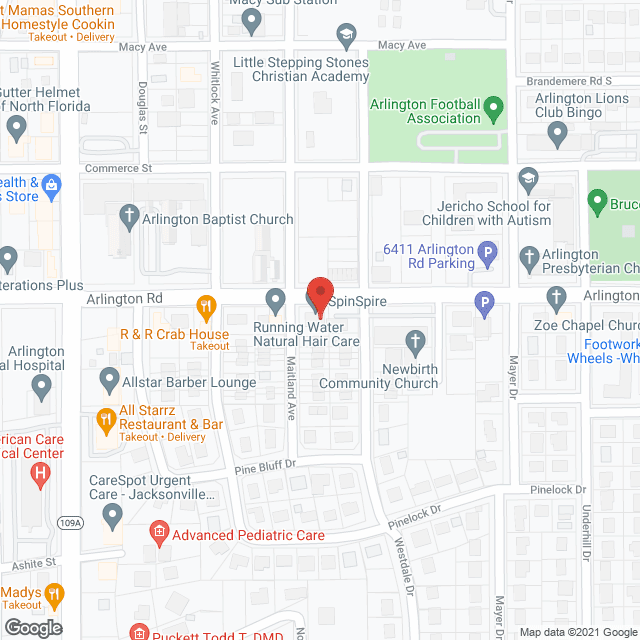 Arlington Haven in google map
