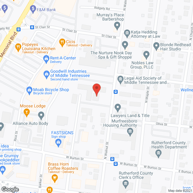 Westbrook Towers in google map