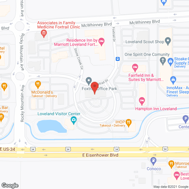 Vitality Home Health in google map