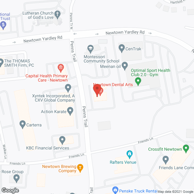 Caresense Home Care in google map