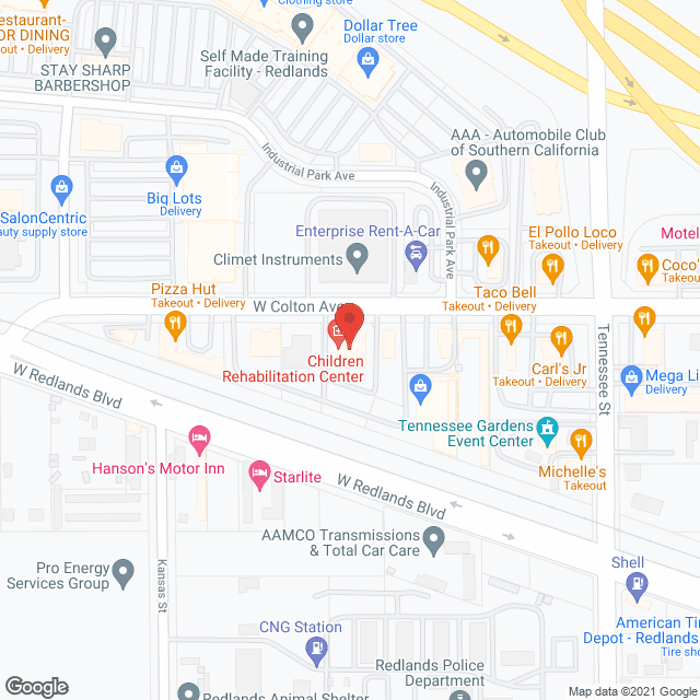 Inland Empire Home Care in google map