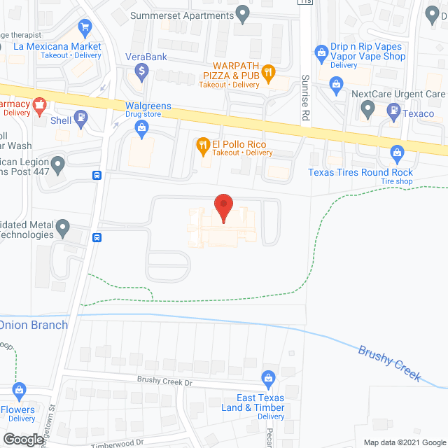 Bluebonnet Trails Community Services in google map