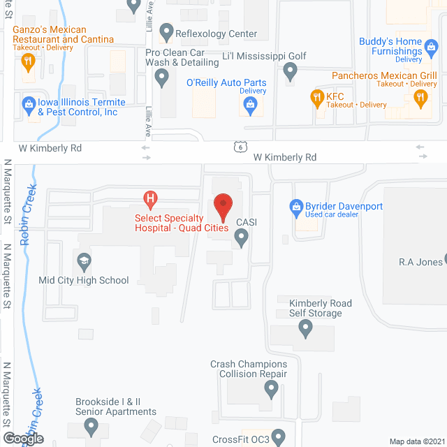 Jane's Place in google map