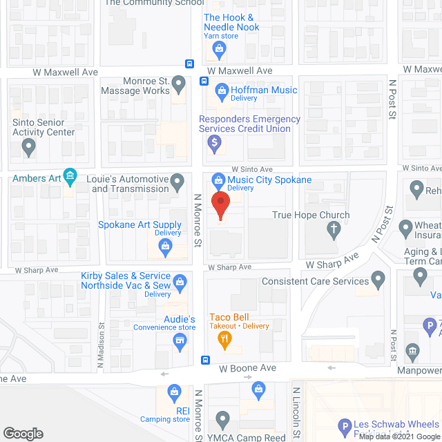 All Valley Home Care in google map