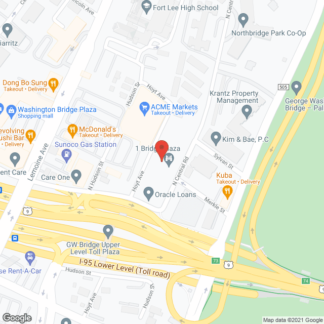 Bounjour Home Care in google map