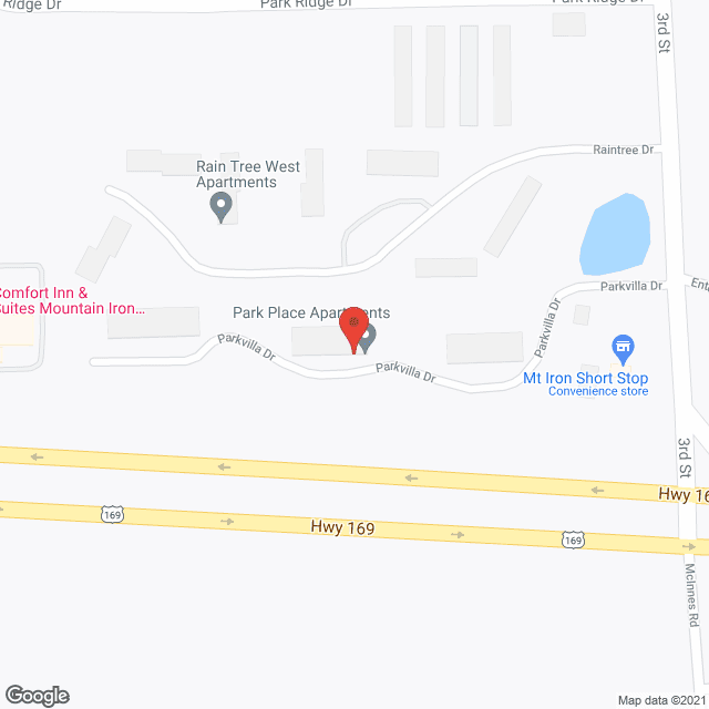 Park Villa in google map
