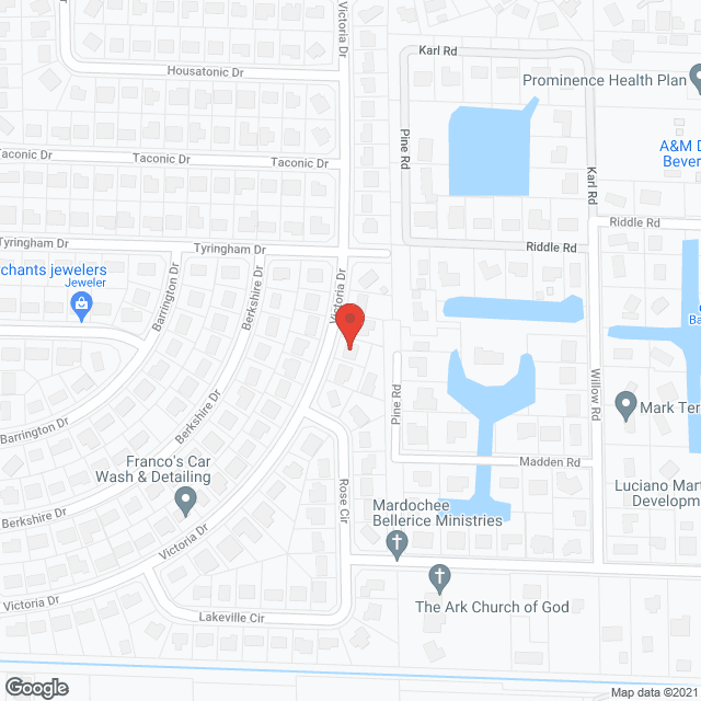 Trinity Care Assisted Living Facility in google map