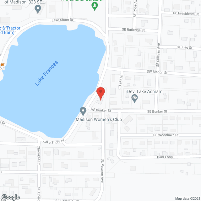 FALO Lakeshore in google map