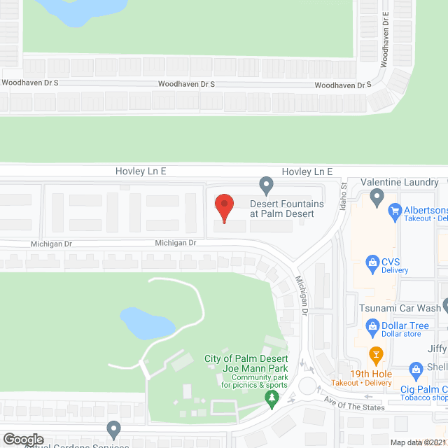 Senior Moments Care in google map