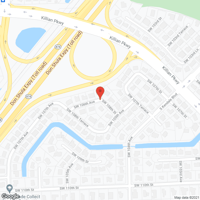 Ama Home Care in google map