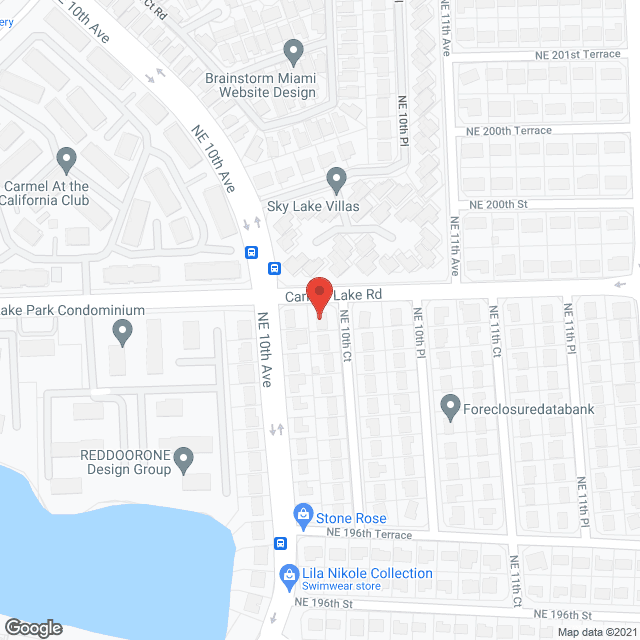Ives Dairy Senior Care in google map