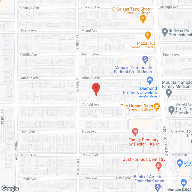 Sunshine Assisted Living in google map