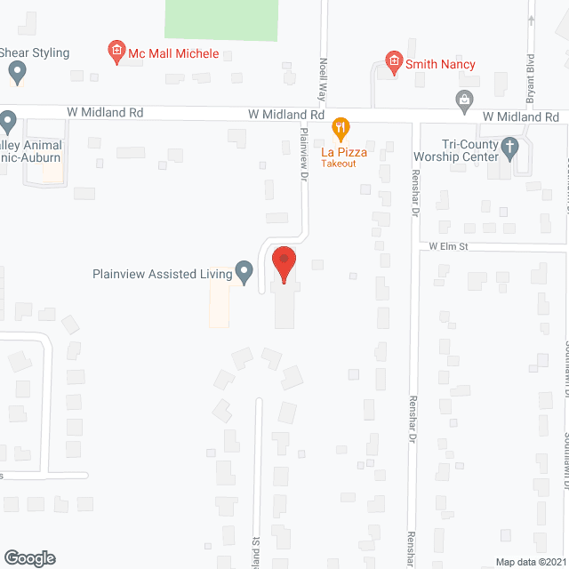 Plainview Senior Neighborhood in google map