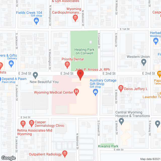 Banner Wyoming Medical Center in google map