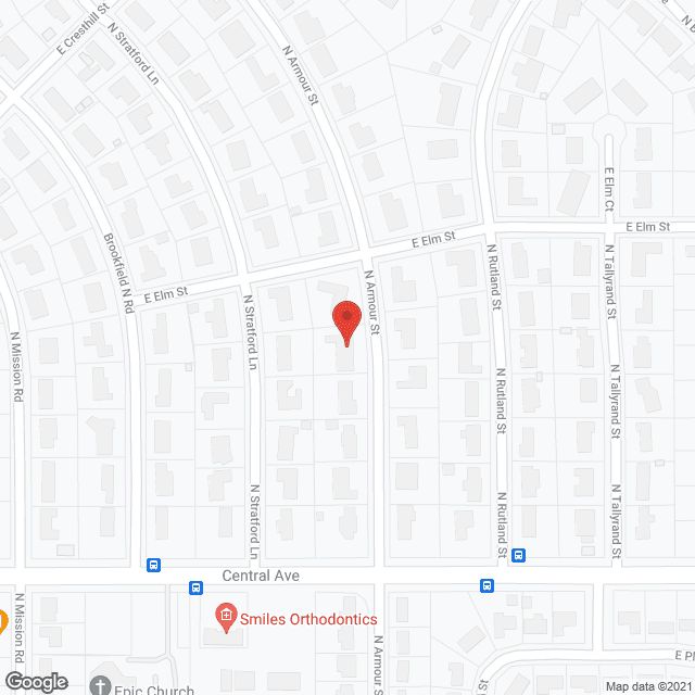Comfort Care Homes Inc #557 in google map