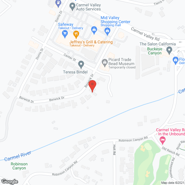 Town and Country Residential Care For Seniors in google map