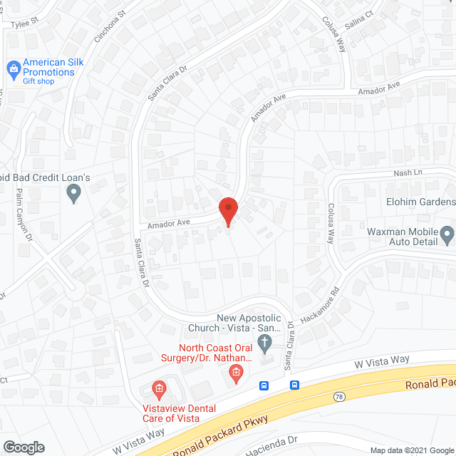 Casa de Amador in google map