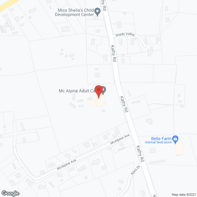 McAlpine Adult Care in google map