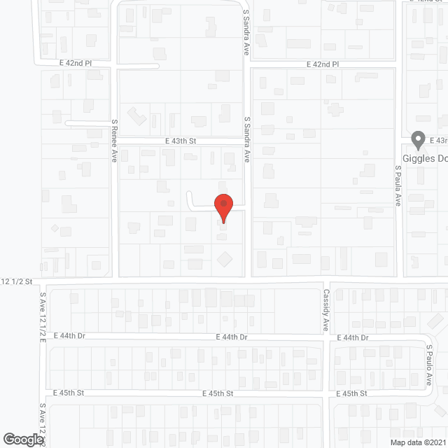 Foothills Adult Care Home in google map