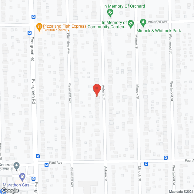 Hunter Assisted Living (Detroit) in google map