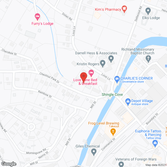 Chestnut Park Retirement Center in google map
