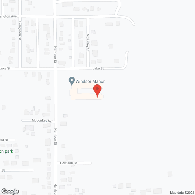 Homestead of Shenandoah in google map