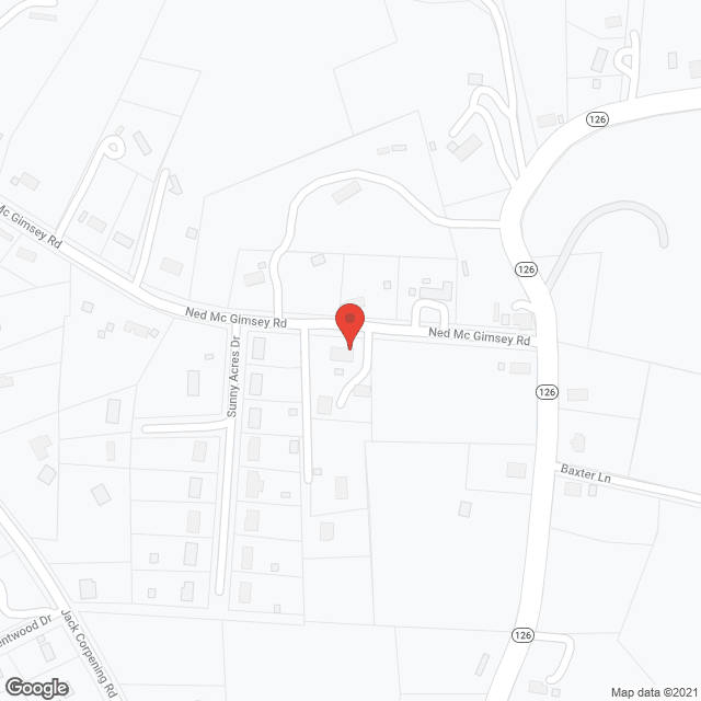 Truett's Family Care Home in google map