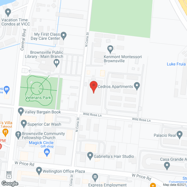Valley Grande Manor in google map