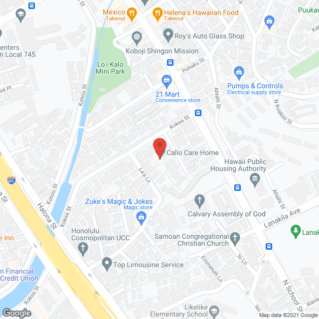 Callo Care Home in google map