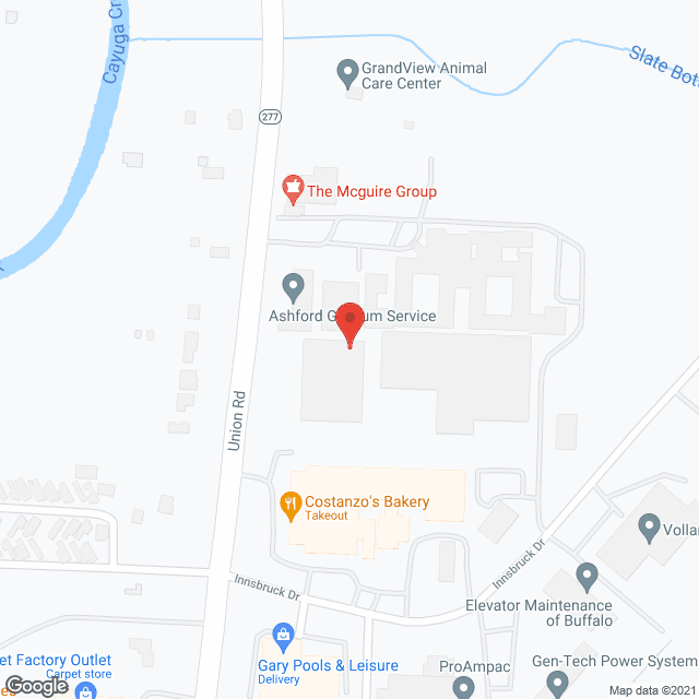 Union Square Senior Apartments in google map