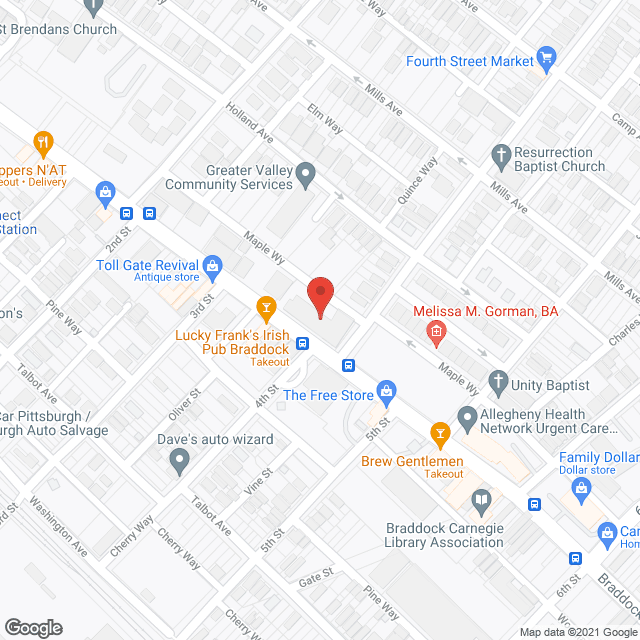 The Avenue Apartments in google map