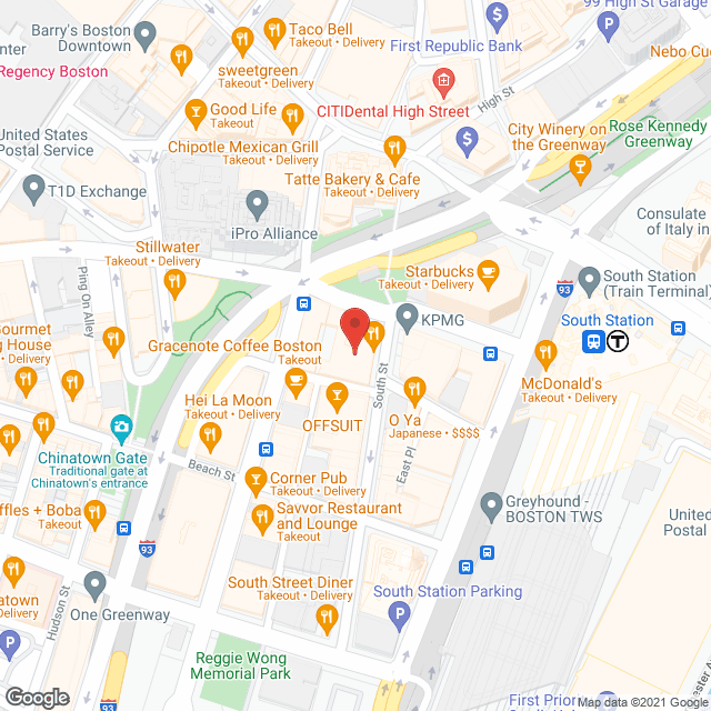 Boston Senior Home CAre in google map