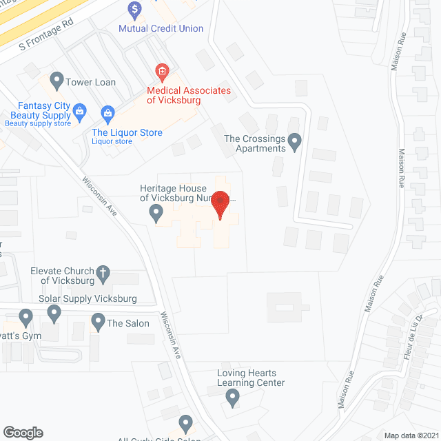 Heritage House Assisted Living Center (Assist in google map