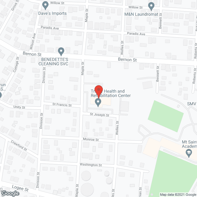 Trinity Health and Rehab Center in google map